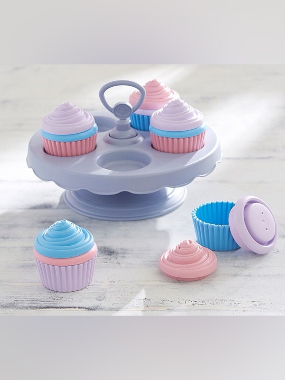 Pottery Barn Kids PBK Green Toys® Cupcake Set
